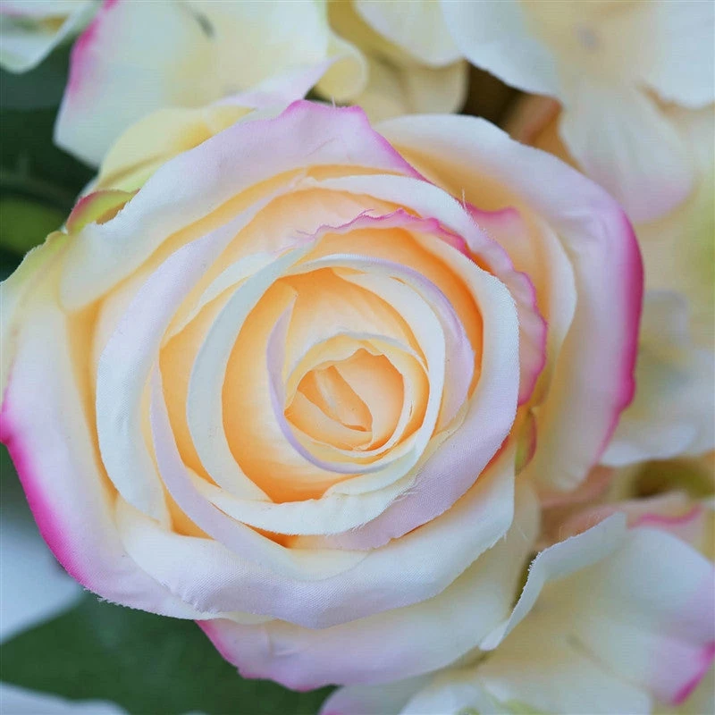 Silkflowersfactory Rose & Hydrangea Bouquet Artificial Silk Flowers - Pink Bouquets 4 Silkflowersfactory Rose & Hydrangea Bouquet Artificial Silk Flowers - Pink Bouquets