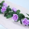 Silkflowersfactory Garlands Silk Rose Garland Artificial Flowers - Lavender - 6 Ft 2 Silkflowersfactory Garlands Silk Rose Garland Artificial Flowers - Lavender - 6 Ft