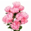 Efavormart-new Chrysanthemums Football Mum Bush Artificial Silk Flowers - Pink 2 Efavormart-new Chrysanthemums Football Mum Bush Artificial Silk Flowers - Pink