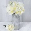 Silkflowersfactory Small Peony Bush Artificial Silk Flowers - Cream Artificial Flowers 1 Silkflowersfactory Small Peony Bush Artificial Silk Flowers - Cream Artificial Flowers