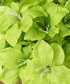 Silkflowersfactory Eastern Lily Bush Artificial Silk Flowers - Sage Green FLASH SALE - 20% OFF