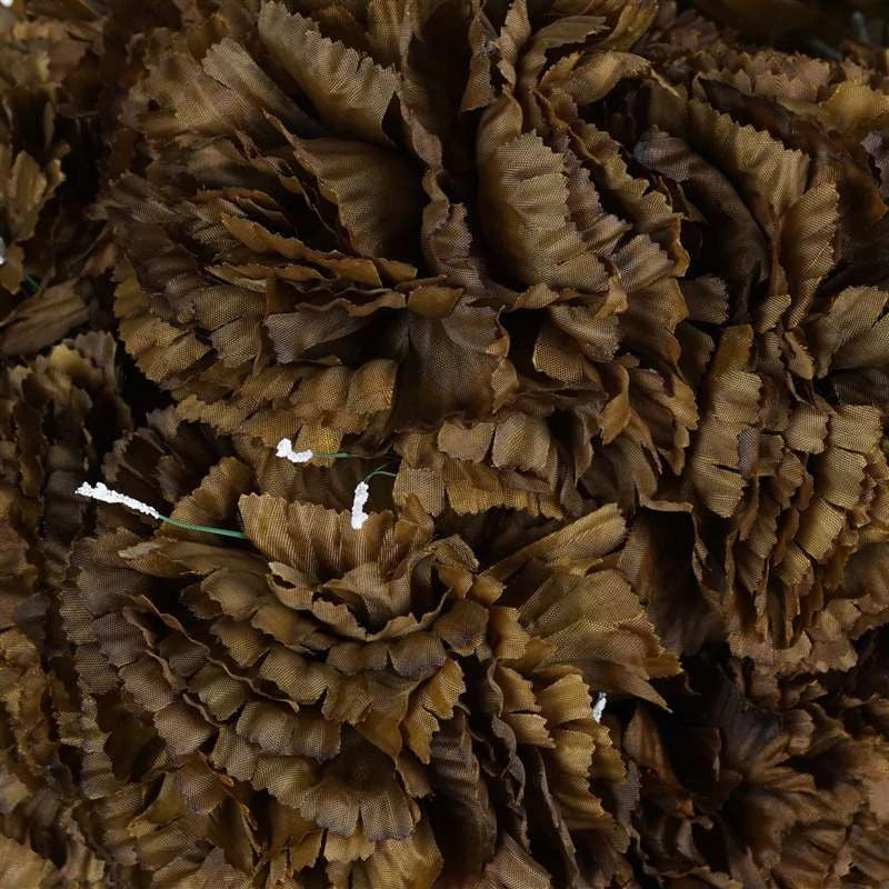 Silkflowersfactory Large Carnation Bush Artificial Silk Flowers - Chocolate 4 Silkflowersfactory Large Carnation Bush Artificial Silk Flowers - Chocolate