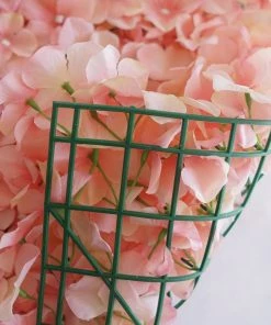 Silkflowersfactory Hydrangea Artificial Flower Wall Mat Panel - Blush - 4 Panels 14 Silkflowersfactory Hydrangea Artificial Flower Wall Mat Panel - Blush - 4 Panels