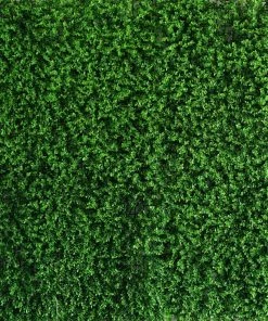 HIER_1920 11 Sq Ft. | 4 Panels Artificial Boxwood Hedge Baby Green Leaves Foliage | Green Garden Wall Mat
