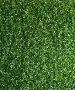 HIER_1920 11 Sq Ft. | 4 Panels Artificial Boxwood Hedge Palm Leaves Honeysuckles Shrubs And Clovers Faux Foliage Green Garden Wall Mat 28 HIER_1920 11 Sq Ft. | 4 Panels Artificial Boxwood Hedge Palm Leaves Honeysuckles Shrubs And Clovers Faux Foliage Green Garden Wall Mat