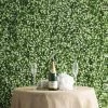 HIER_1920 11 Sq Ft. | 4 Panels Artificial White/Green Boxwood Hedge Faux Foliage Green Garden Wall Mat 2 HIER_1920 11 Sq Ft. | 4 Panels Artificial White/Green Boxwood Hedge Faux Foliage Green Garden Wall Mat