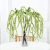 HIER_1400 Pack Of 2 - 32” Green Amaranthus Artificial Flower Stem With Ivy Leaves