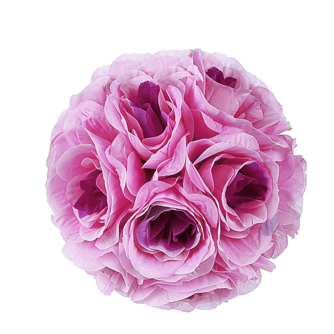 HIER_1500 Kissing Balls 2 Pack | 7" Lavender Flower Ball Silk Rose Pomander Kissing Ball 5 HIER_1500 Kissing Balls 2 Pack | 7" Lavender Flower Ball Silk Rose Pomander Kissing Ball