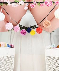 HIER_1500 Kissing Balls 2 Pack | 7" Lavender Flower Ball Silk Rose Pomander Kissing Ball 29 HIER_1500 Kissing Balls 2 Pack | 7