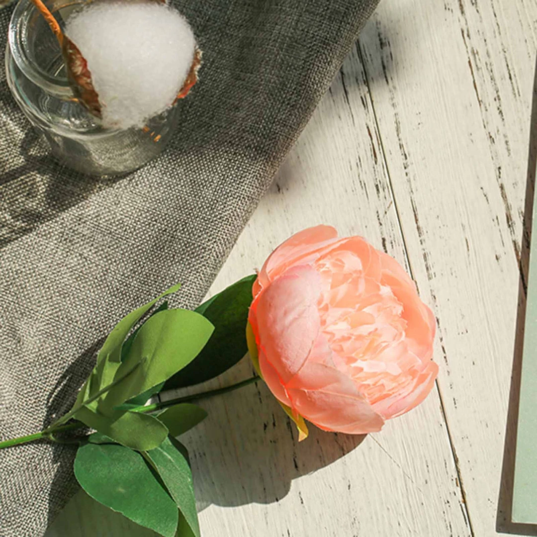 Silkflowersfactory 2 Bush Blush | Rose Gold Peony, Rose Bud And Hydrangea Real Touch Artificial Silk Peonies Bouquet Artificial Flowers 7 Silkflowersfactory 2 Bush Blush | Rose Gold Peony, Rose Bud And Hydrangea Real Touch Artificial Silk Peonies Bouquet Artificial Flowers