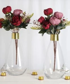 Silkflowersfactory 2 Bush Fushia | Purple Peony, Rose Bud And Hydrangea Real Touch Artificial Silk Flower Bouquets Artificial Flowers 17 Silkflowersfactory 2 Bush Fushia | Purple Peony, Rose Bud And Hydrangea Real Touch Artificial Silk Flower Bouquets Artificial Flowers