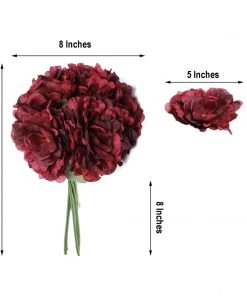 Silkflowersfactory Artificial Flowers 5 Heads | 11