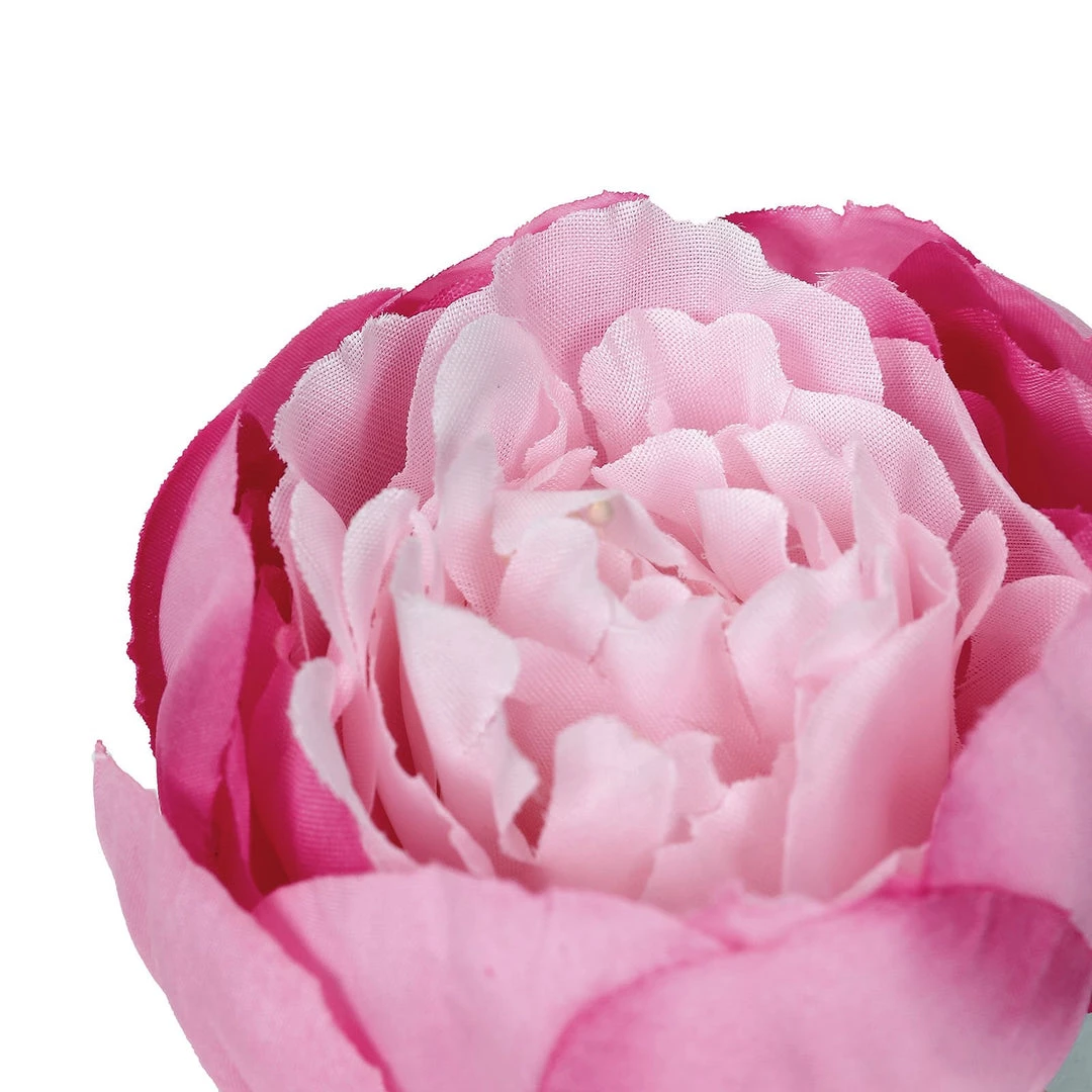 HIER_1130 Artificial Flowers 10 Pack | 3" Pink/Lavender Artificial Peony Flower Heads 15 HIER_1130 Artificial Flowers 10 Pack | 3" Pink/Lavender Artificial Peony Flower Heads