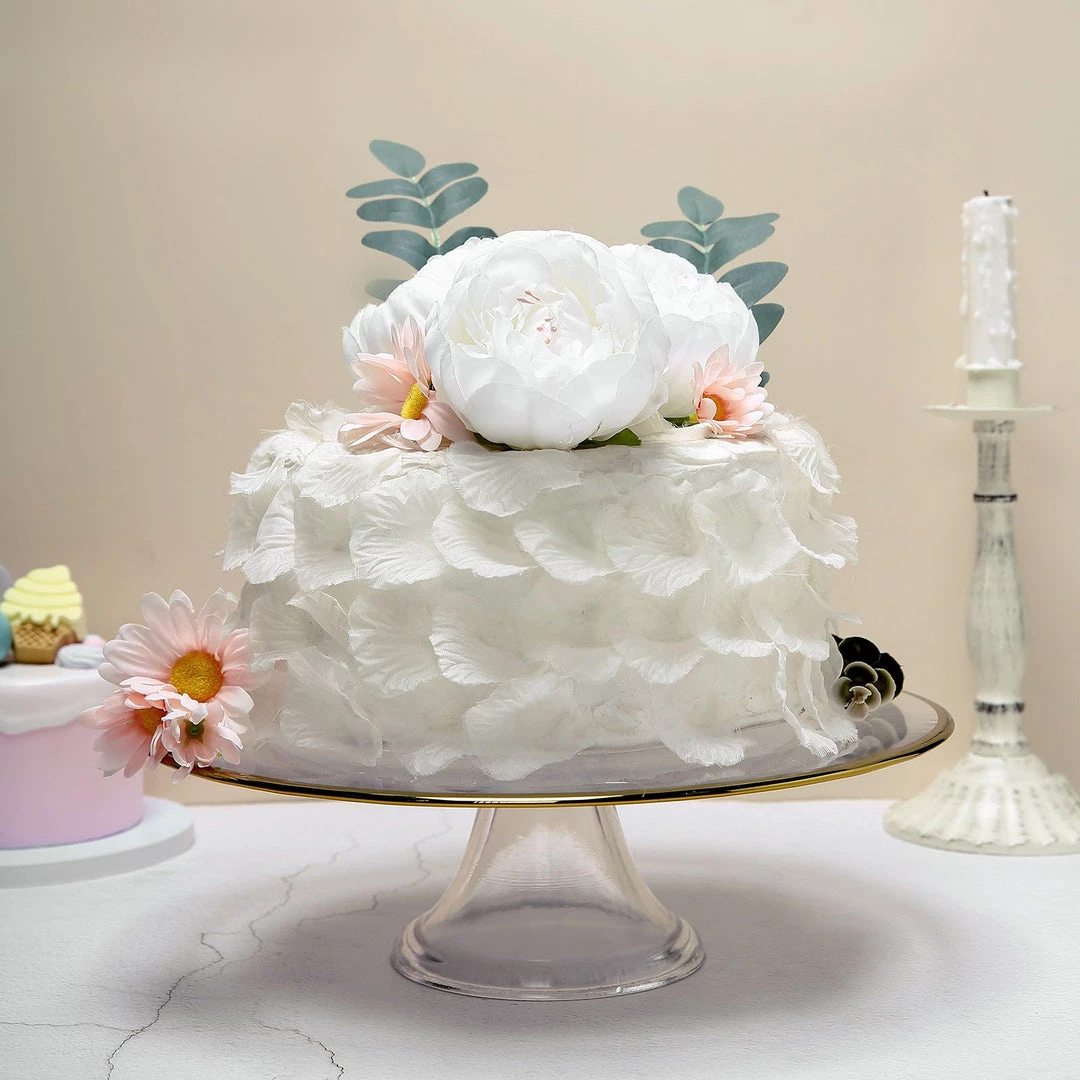 HIER_1130 10 Pack | 3" White Artificial Peony Flower Heads Artificial Flowers 10 HIER_1130 10 Pack | 3" White Artificial Peony Flower Heads Artificial Flowers