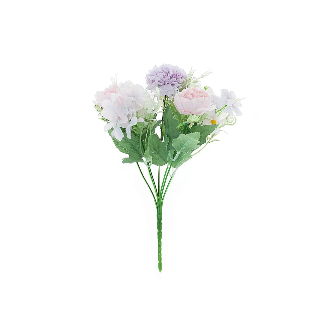 HIER_1130 2 Pack | Lavender Artificial Peony Flower Spray, Silk Flower Bouquet For Vases - Assorted 12" Tall 5 HIER_1130 2 Pack | Lavender Artificial Peony Flower Spray, Silk Flower Bouquet For Vases - Assorted 12" Tall