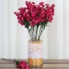Silkflowersfactory Baby Breath Bush Artificial Silk Flowers - Fuchsia Baby Breath Bushes 1 Silkflowersfactory Baby Breath Bush Artificial Silk Flowers - Fuchsia Baby Breath Bushes