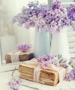 Silkflowersfactory Baby Breath Bush Artificial Silk Flowers - Lavender Baby Breath Bushes 14 Silkflowersfactory Baby Breath Bush Artificial Silk Flowers - Lavender Baby Breath Bushes
