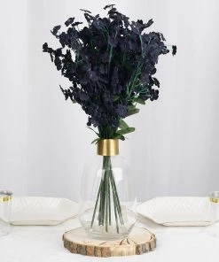 Silkflowersfactory Baby Breath Bushes Baby Breath Bush Artificial Silk Flowers - Navy Blue 8 Silkflowersfactory Baby Breath Bushes Baby Breath Bush Artificial Silk Flowers - Navy Blue