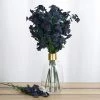 Silkflowersfactory Baby Breath Bushes Baby Breath Bush Artificial Silk Flowers - Navy Blue