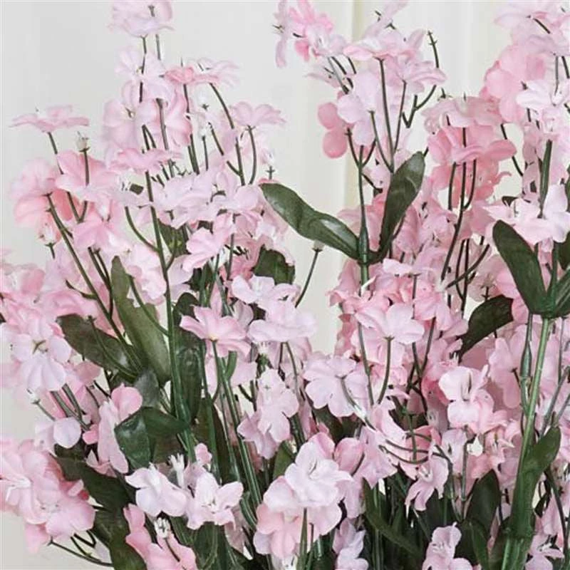 Silkflowersfactory Baby Breath Bush Artificial Silk Flowers - Pink Baby Breath Bushes 4 Silkflowersfactory Baby Breath Bush Artificial Silk Flowers - Pink Baby Breath Bushes