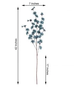 HIER_1150 Artificial Flowers 2 Branches | 42