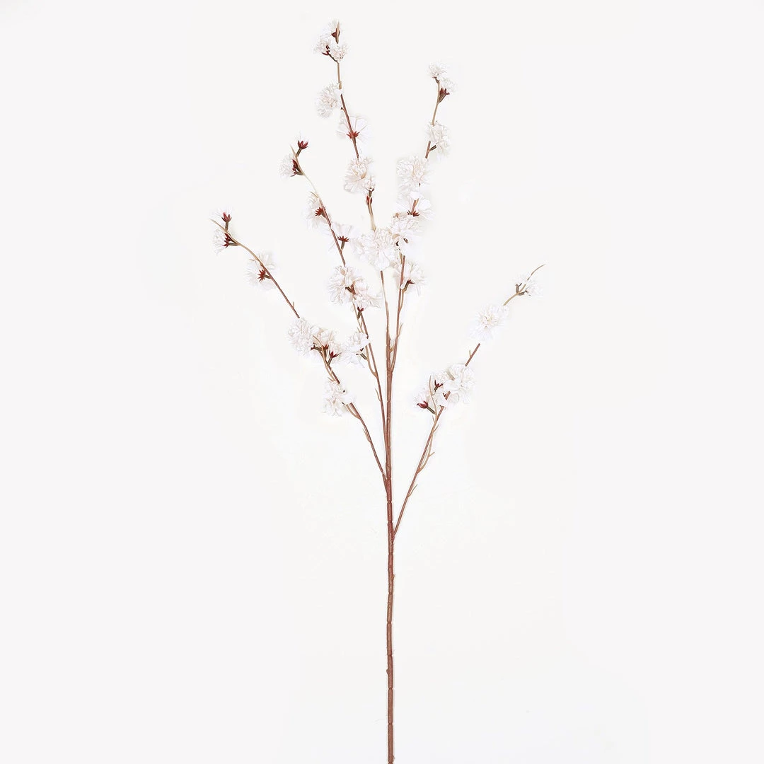 HIER_1150 2 Branches | 42" Ivory Artificial Carnation Flower Spray, Silk Flower Bouquet 5 HIER_1150 2 Branches | 42" Ivory Artificial Carnation Flower Spray, Silk Flower Bouquet