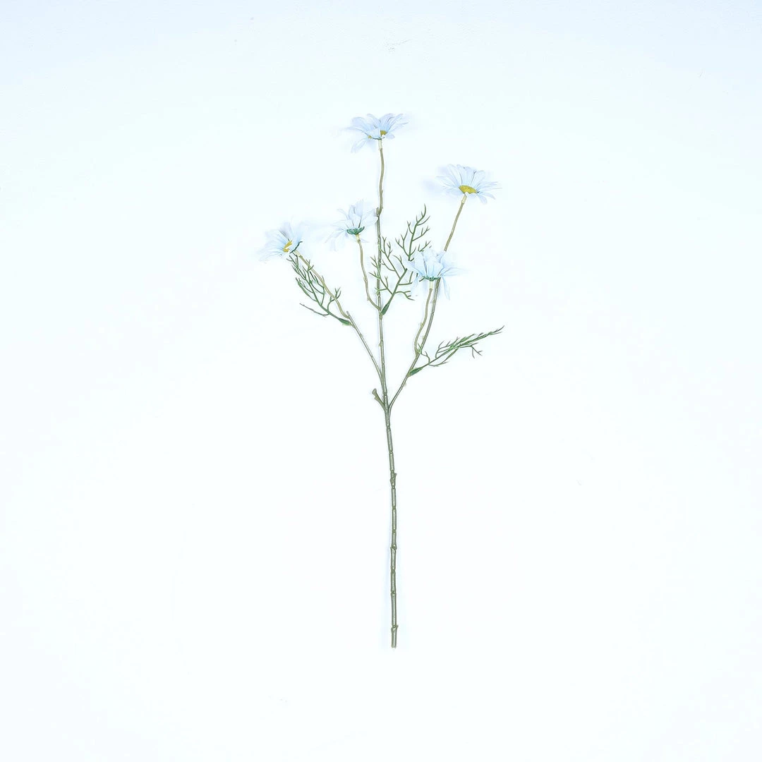 HIER_1150 Artificial Flowers 6 Bushes | 20" Light Blue Artificial Daisy Flower Spray, Silk Flowers Bouquet 5 HIER_1150 Artificial Flowers 6 Bushes | 20" Light Blue Artificial Daisy Flower Spray, Silk Flowers Bouquet