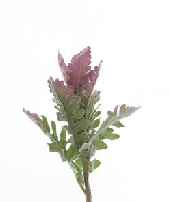 HIER_1150 Pack Of 3 | 15" Artificial Dusty Miller Leaf Spray 23 HIER_1150 Pack Of 3 | 15