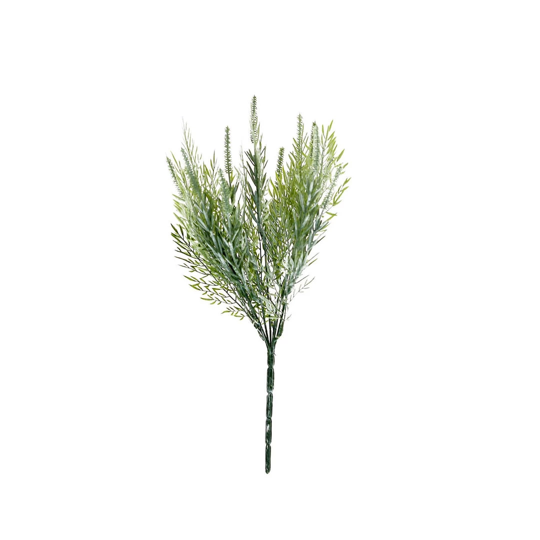 HIER_1600 2 Pack | 15" Sagebrush Fern Leaf Stems, Artificial Greenery Decorative Fern Bushes, Faux Plants - Frosted Green 5 HIER_1600 2 Pack | 15" Sagebrush Fern Leaf Stems, Artificial Greenery Decorative Fern Bushes, Faux Plants - Frosted Green