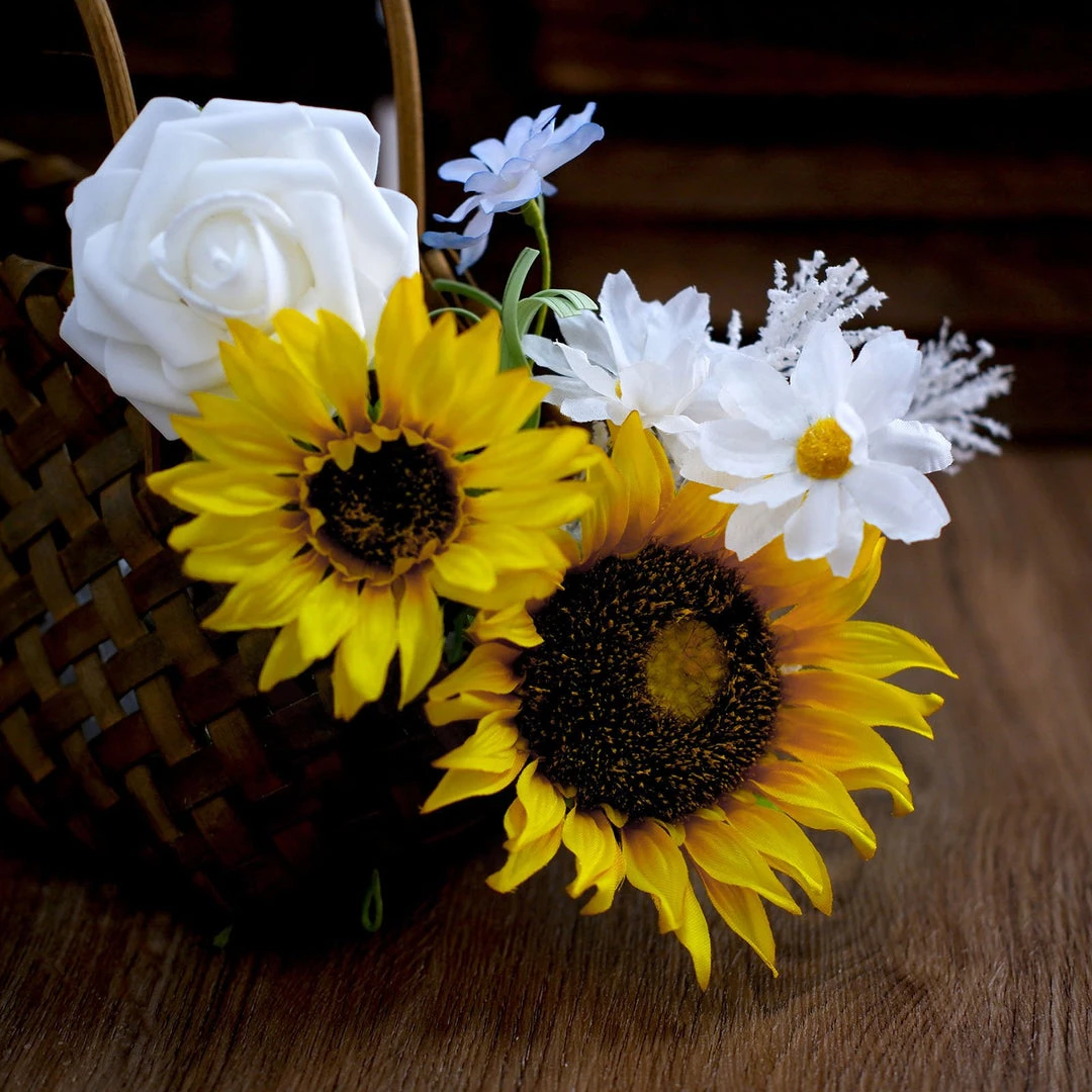 HIER_5120 Craft Flowers Artificial Roses & Silk Peonies Mix Flower Box DIY Foam Flower Bouquets - Cream/White 15 HIER_5120 Craft Flowers Artificial Roses & Silk Peonies Mix Flower Box DIY Foam Flower Bouquets - Cream/White