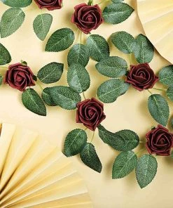 HIER_5120 Craft Flowers 24 Roses | 2