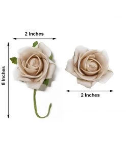 HIER_5120 Craft Flowers 24 Roses | 2