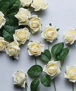 HIER_5120 Craft Flowers 24 Roses | 2