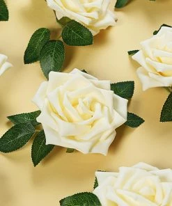 HIER_5120 Craft Flowers 24 Roses | 5