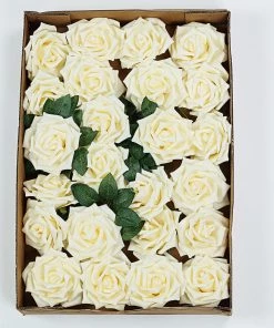 HIER_5120 Craft Flowers 24 Roses | 5