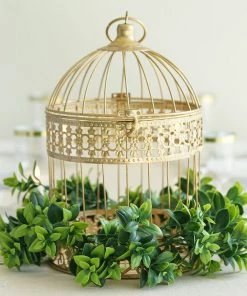 Silkflowersfactory 5 Feet | Dark & Light Green Artificial Leaf Garland - 2 Pack