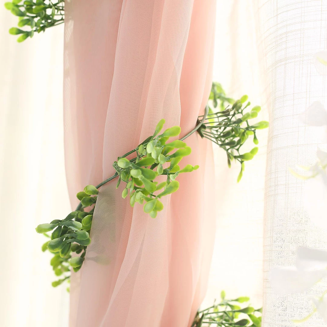 Silkflowersfactory 5 Feet | Light & Dark Green Artificial Boxwood Leaf Garland - 2 Pack 15 Silkflowersfactory 5 Feet | Light & Dark Green Artificial Boxwood Leaf Garland - 2 Pack