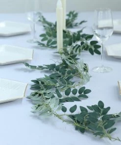 Silkflowersfactory Garlands 6 Feet | Honey Locust Artificial Leaf Garland - 2 Pack 17 Silkflowersfactory Garlands 6 Feet | Honey Locust Artificial Leaf Garland - 2 Pack