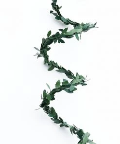 HIER_1210 18FT Mini Leaf Garland, Wired Artificial Vine, DIY Craft Greenery Plant Garlands 23 HIER_1210 18FT Mini Leaf Garland, Wired Artificial Vine, DIY Craft Greenery Plant Garlands