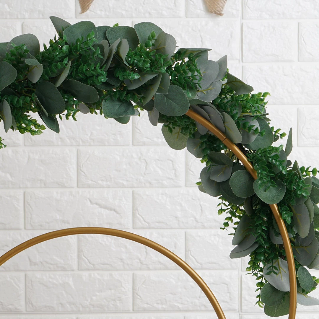 Silkflowersfactory Garlands 3 Feet | Real Touch Eucalyptus & Boxwood Leaves Green Artificial Garland Vines 8 Silkflowersfactory Garlands 3 Feet | Real Touch Eucalyptus & Boxwood Leaves Green Artificial Garland Vines