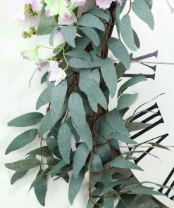 Silkflowersfactory 5 Feet | Real Touch Willow Frosted Green Leaves Artificial Garland Vines Garlands 26 Silkflowersfactory 5 Feet | Real Touch Willow Frosted Green Leaves Artificial Garland Vines Garlands