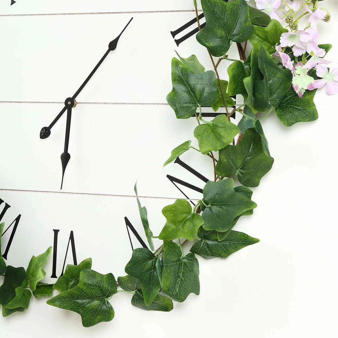 Silkflowersfactory Garlands 5 Feet | Real Touch Green Ivy Leaves Artificial Garland Vines 10 Silkflowersfactory Garlands 5 Feet | Real Touch Green Ivy Leaves Artificial Garland Vines