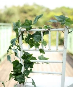 Silkflowersfactory Garlands 5 Feet | Real Touch Green Ivy Leaves Artificial Garland Vines 31 Silkflowersfactory Garlands 5 Feet | Real Touch Green Ivy Leaves Artificial Garland Vines