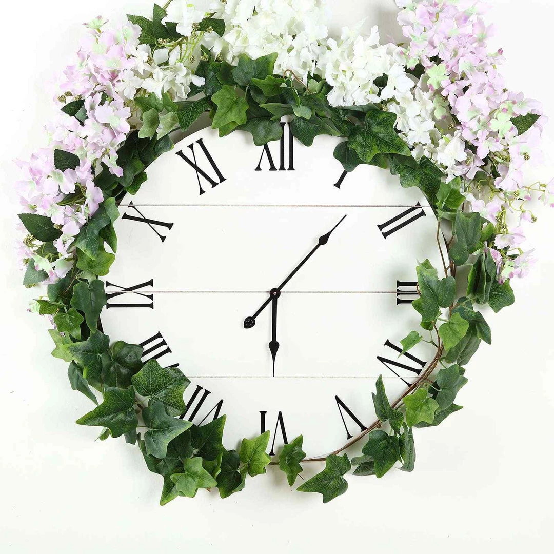 Silkflowersfactory Garlands 5 Feet | Real Touch Green Ivy Leaves Artificial Garland Vines 13 Silkflowersfactory Garlands 5 Feet | Real Touch Green Ivy Leaves Artificial Garland Vines