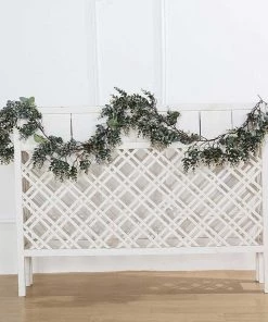 Silkflowersfactory Plant Garlands 6 Feet | Real Touch Artificial Eucalyptus & Boxwood Garland