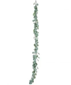 Silkflowersfactory Garlands 6.5 Feet | Eucalyptus Garland Artificial Greenery 24 Silkflowersfactory Garlands 6.5 Feet | Eucalyptus Garland Artificial Greenery
