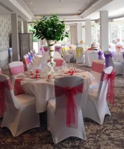 HIER_1600 2 Bushes | 19'' Tall Dark Green Artificial Eucalyptus Sprays 29 HIER_1600 2 Bushes | 19'' Tall Dark Green Artificial Eucalyptus Sprays