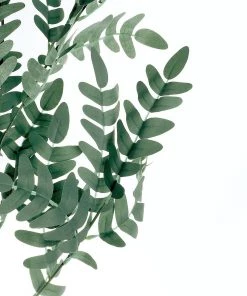 HIER_1150 2 Bushes | 42" Locust Leaf Spray, Artificial Greenery Stems - Frosted Green