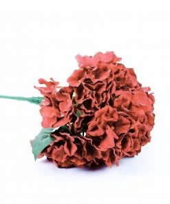 Silkflowersfactory Hydrangea Bush Artificial Silk Flowers - Burgundy Hydrangea Bushes 22 Silkflowersfactory Hydrangea Bush Artificial Silk Flowers - Burgundy Hydrangea Bushes