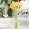 HIER_1400 10 Pack - 14" Metallic Gold Artificial Calla Lily Flower Stems, Calla Lily Wedding Bouquet Stems 1 HIER_1400 10 Pack - 14" Metallic Gold Artificial Calla Lily Flower Stems, Calla Lily Wedding Bouquet Stems